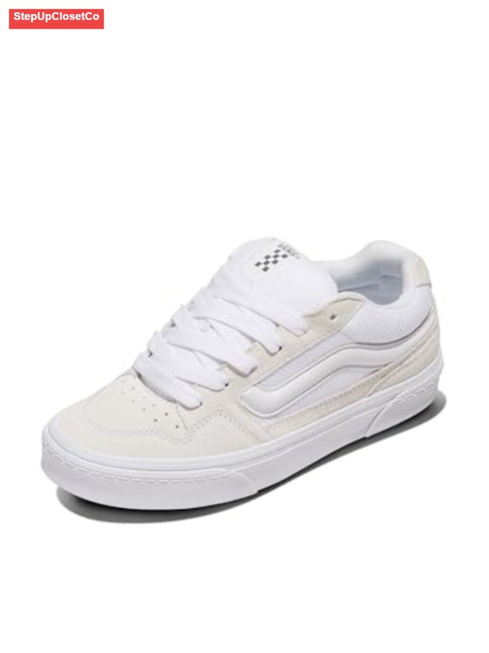 Women's Caldrone Suede Mesh Sneakers Lace-Up Skate Shoes